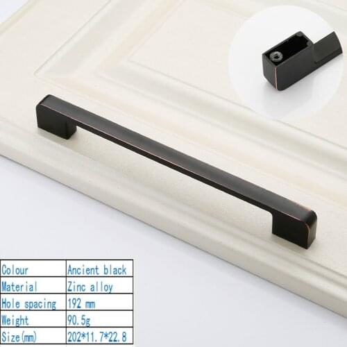 Multi-model American high-end hardware home improvement simple high quality cabinet closet shoe cabinet door handle