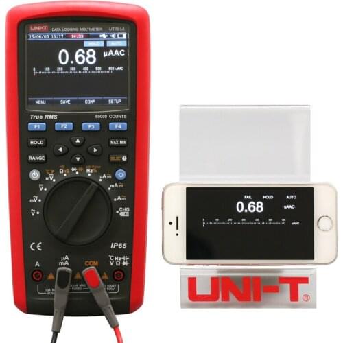 True RMS Datalogging Multimeter UNI-T UT181A Digital Multimeter Low-Pass Filtering/nS Conductance/Dual Temperature Measurement