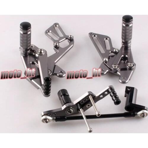 Adjustment Shift Foot Pegs Rest Rear Set Footrests Rearset Kit For Honda CBR1000RR 2008 Motorcycle Accessories