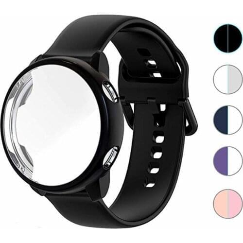 2 IN1 For garmin venu strap Smart Watch Silicone band +Case cover Smart Watch Bracelet Sport Wristband Correa Full coverage