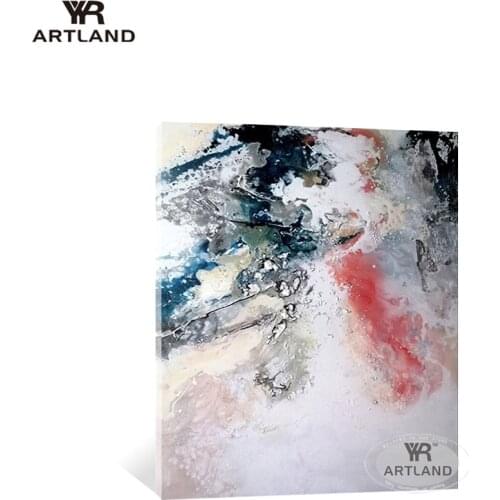 Modern abstract textured canvas art for home wall decoration Hand drawn oil painting wall picture for living room sofa entrance