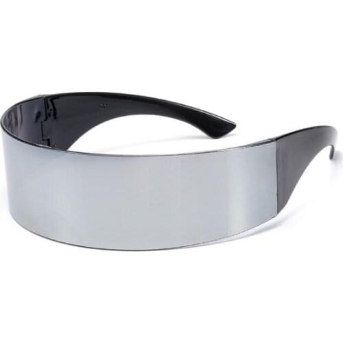 Funny Futuristic Wrap Around Monob Costume Sunglasses Novelty Glasses Halloween Party Favors Party Supplies Decoration SN3103