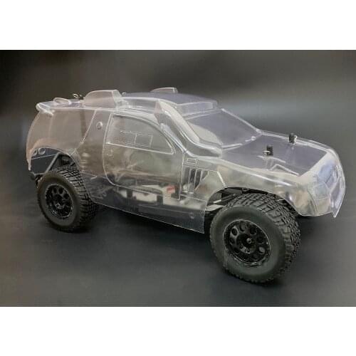 1/8 Dakar Clear Body for 1/8 GT Short Course Car Wheelbase 325mm Width 290mm
