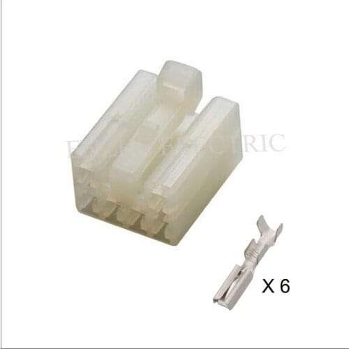 100SET 7122-1360 car wire male Harnes cable 6 pin automotive plug Waterproof sheath Include terminal seal DJ7061-2.3-11/21