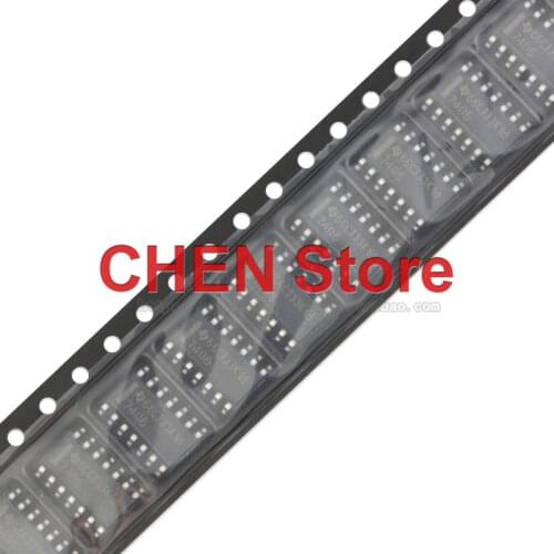 4pcs TI SN7406DR SOIC-14 High voltage output six way inverse buffer Driver 7406