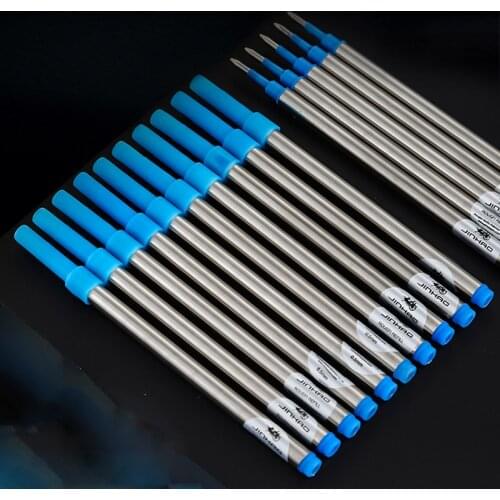 5Pcs good Quality black ink for 159 and so Rotating rollerball pen refills