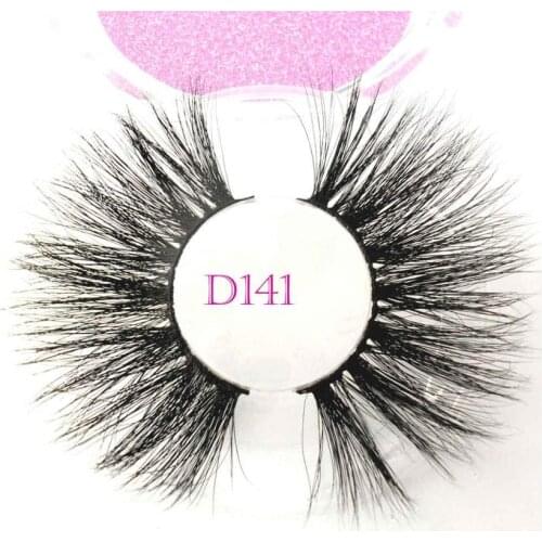 Baiside 25mm Mink Eyelashes 3D Mink Lashes Makeup 25mm Lashes Fluffy Thick Dramatic False Eyelashes