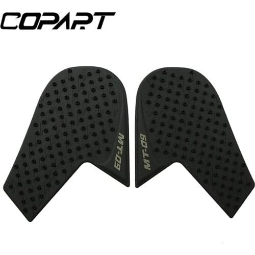 Motorcycle Parts Tank Pad Protector Sticker Decal Gas Fuel Knee Grip Traction Side For Yamaha MT-09 MT09 MT 09 2014 2015-2019