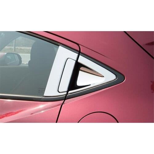 For Honda Vezel HR-V HRV 2014 2015 Chrome Car Rear Back Door Handle Grab Bowl Cover Trim Styling Sticker 6Pcs/set