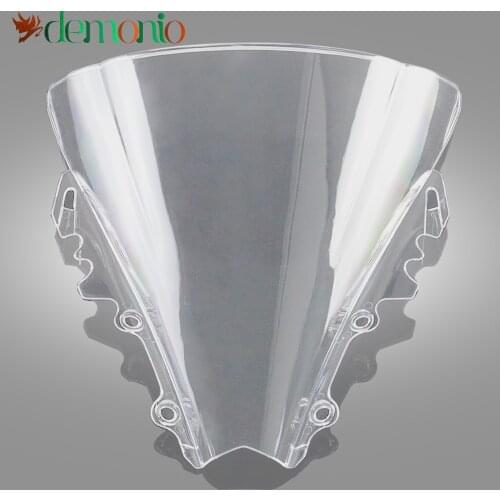 For YAMAHA YZF R6 600 2006-2007 YZFR6 YZF-R6 YZF600 Motorcycle Windshield Spoiler Windscreen Air Wind Deflector ABS Black Color