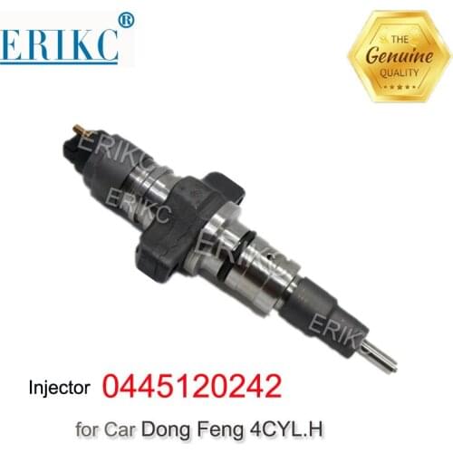ERIKC Spray Injector 0445120242 Fuel Injector 0445 120 242 Original Diesel Marine Fuel Injectors 0 445 120 242 for Dong Feng