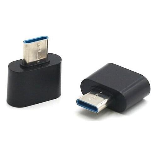Hot Micro USB C 3.1 Type-C to USB-A 2.0 Female Adapter OTG Data Cable Convertor Type C Plug for Samsung Macbook Air 2.0