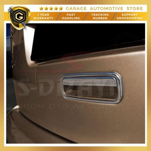 For VW T5 Caravelle Chrome Trunk Release 2 Piece 2010 Above