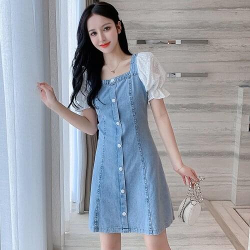 Джинсовые летние платья LOKEDIKE China At AliExpress