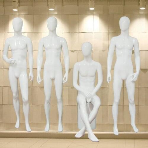Best Quality Fashionable Full Body Male Mannequin Fiberglass Men Mannequin Newest Style Model On Sale