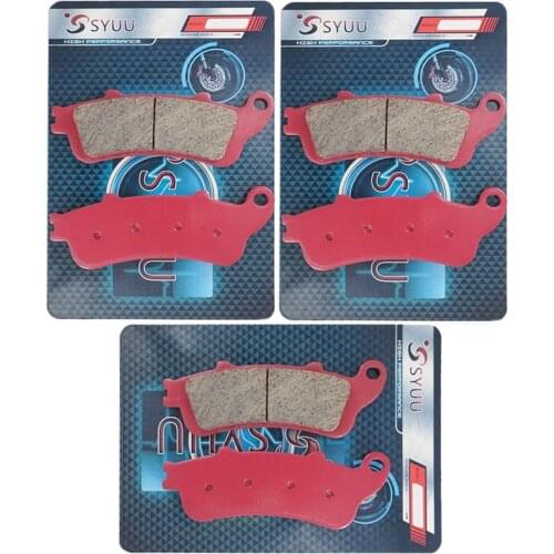 Motorcycle Ceramics Brake Pads For HONDA VFR800 Interceptor CBR1100XX Blackbird ST1100 ST1300 GL1800 Goldwing Ceramics