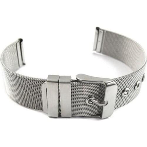 New Arrive Watchbands Mesh Bracelets Watche Strap Perfect Handicraft Band Stainless Steel Band Strap 14/16/18/20/22/24mm