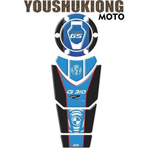 New Motorcycle Accessories Real Tank Pad Gas Fuel Sticker Moto Decal Emblem Protector FOR G 310R G310R