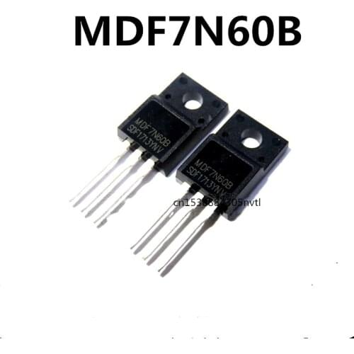 Original 10pcs/ MDF7N60B TO-220F 600V 7A