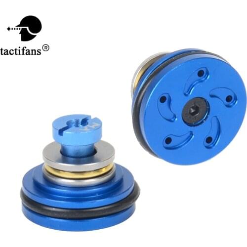 Tactifans Airsoft Ball Bearing Piston Head Aluminium Whirlwind 5 holes for Ver.2/3 AEG Gearbox (new type) Upgrade Gears