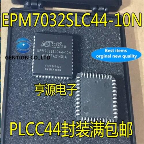 10Pcs EPM7032 EPM7032SLC44-10N Programmable logic device chip in stock 100% new and original