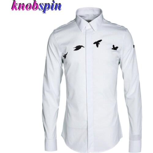 Classic Business Men Shirt Europe Fashion Brand Long sleeve Chemise homme Slim Camisas social masculina Solid Cotton Shirts men