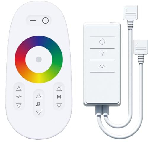 WIFI Touch Controller RGB 12V Compatible With TUYA Alexa For TV Bedroom Background Decoration RGB LED Strip Lights Decoration