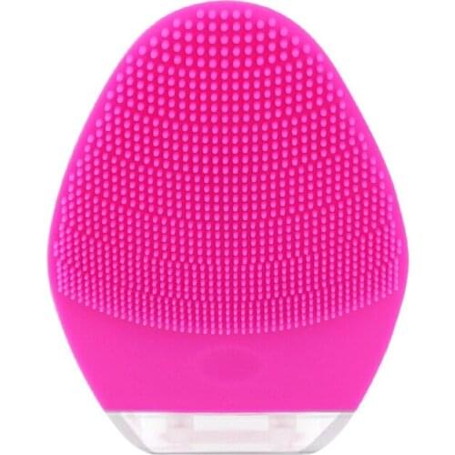 Silicone Face Cleaning Electric Facial Cleansing Brush Vibration Skin Remove Blackhead Pore Cleanser Waterproof Face care