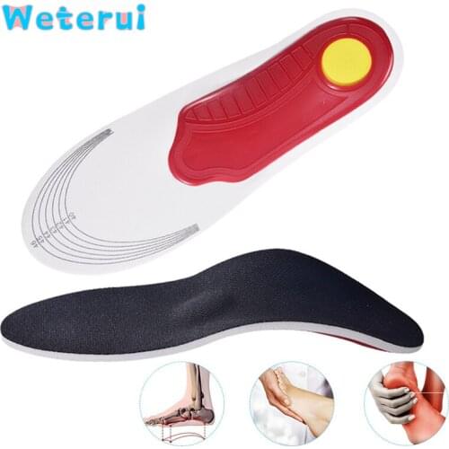 Comfortable Arch Support Flatfoot Orthotic Shoe Insoles Foot Pain Relief Insert Pad Orthopedic For Men Women Plantar Fasciiti