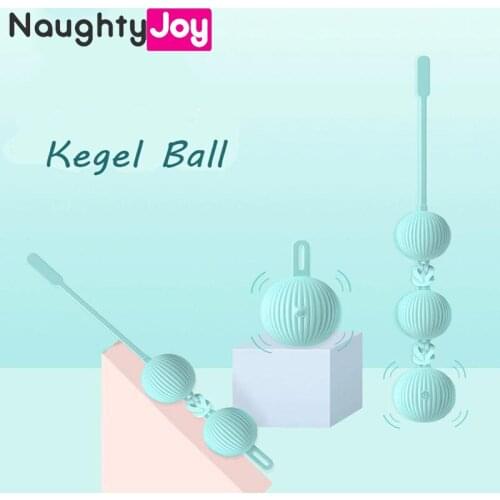 6PCS Small Kegel Ball Silicone Ben Wa Ball Vaginal Balls Vagina Muscle Exerciser Dumbbell Sex Toys For Adult Women Geisha Ball