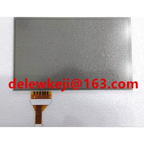 7 inch 8 pins black glass touch screen panel Digitizer panel lens for Land rover discovery 4 Rang Rover Sport C070vw02 V1 LCD