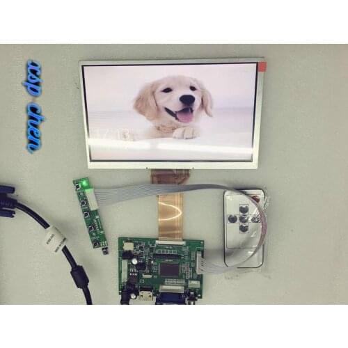 7 inchLCD TTL LVDS Controller Board HDMI VGA 2AV 50 PIN ALLEEN geschikt voor AT070TN90 92 94 Ondersteuning Automatisch raspberry