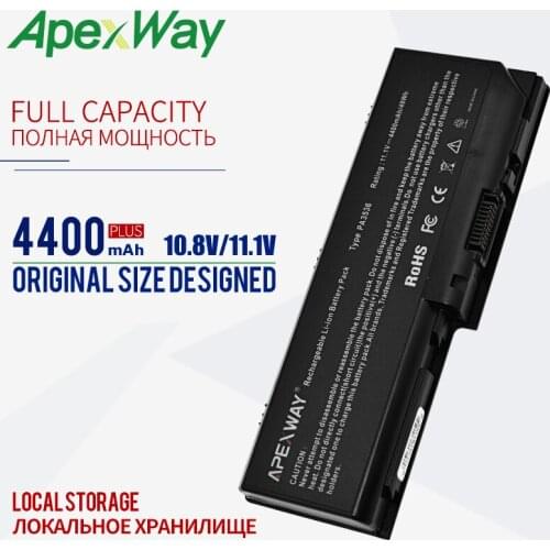4400mAh Battery for Toshiba Equium L350D P200 Satellite Pro L350 L350D L355 L355D P200 P200D P205 P205D P300 P300D PA3536U-BRS