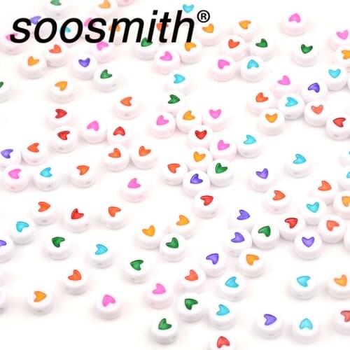 Acrylic Beads Colorful Loose Beads Women Making Handmade Decorations For Jewelry Making DIY Accessorie Wholesale