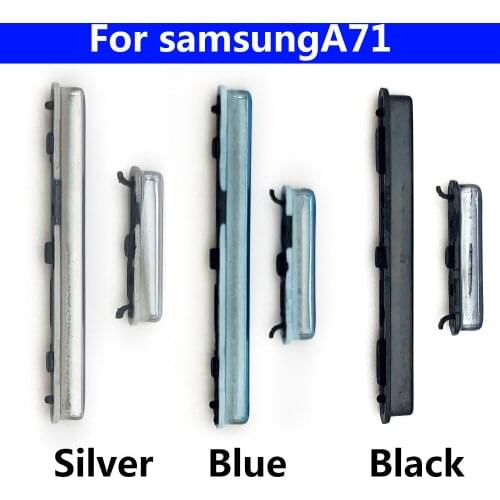 10PCS Power On Off Volume Side Button For Samsung A31 A51 A70 A71 Side Power and Volume Key Button Replacement Parts