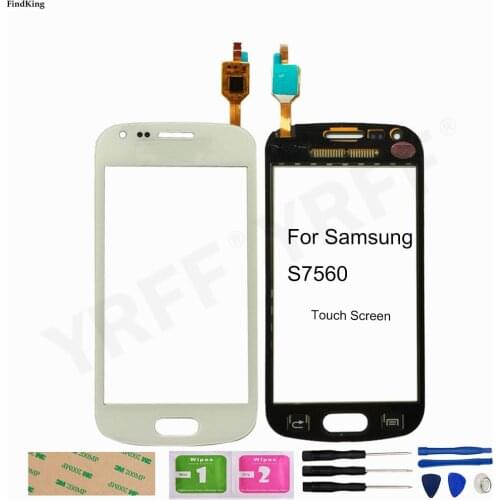 For Samsung Galaxy Trend S7560 S Duos S7562 GT-S7562 7562 7560 Touch Screen Digitizer Sensor Front Glass Lens Replacement Part