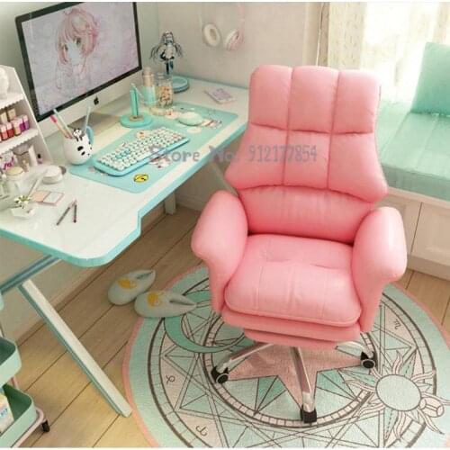 Home Computer Chair Boss Office Chair Sedentary Comfortable Live Gaming Chair Lift Backrest Study Sofa Seat