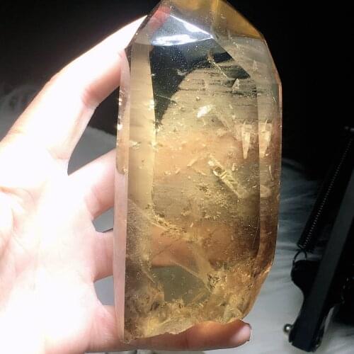 Smoky quartz free from