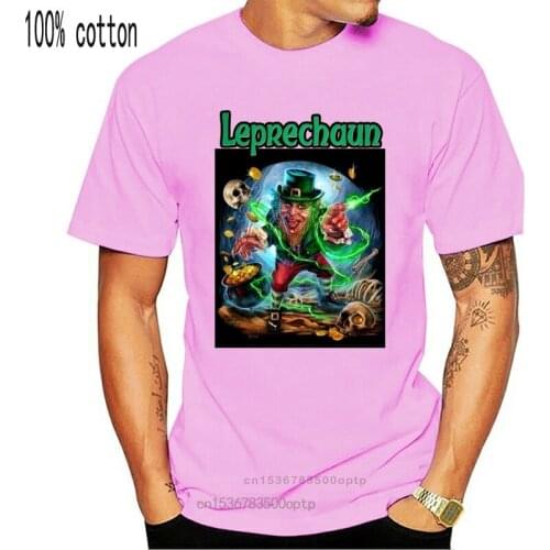 The Myth Of The Leprechaun Halloween Lovers T Shirt Black Men Cotton S-3Xl Harajuku Tee Shirt