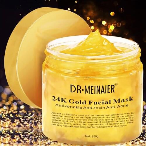 Moist Repair Face Cream Collagen Anti Wrinkle 24k Gold Facial Sleeping Mask Moisturizing Anti Aging Whitening Facial Cream