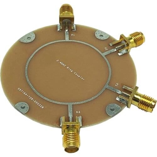 NEW-2.4GHZ Ring Coupler 3Db Electric Bridge Directional Coupler Hybrid Coupler