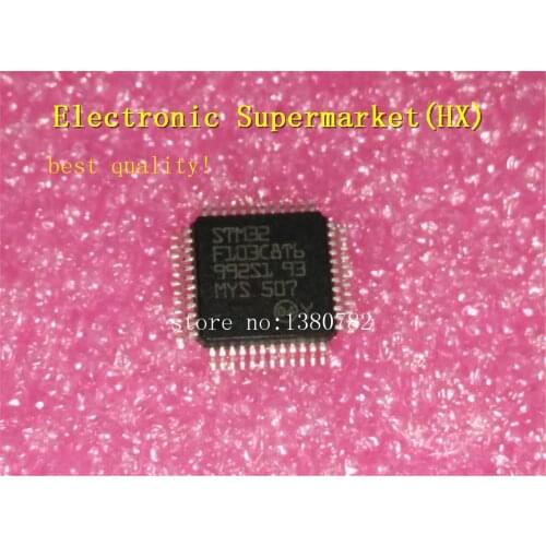 New original 10pcs/lots STM32F103C8T6 STM32F103 LQFP-48 IC In stock