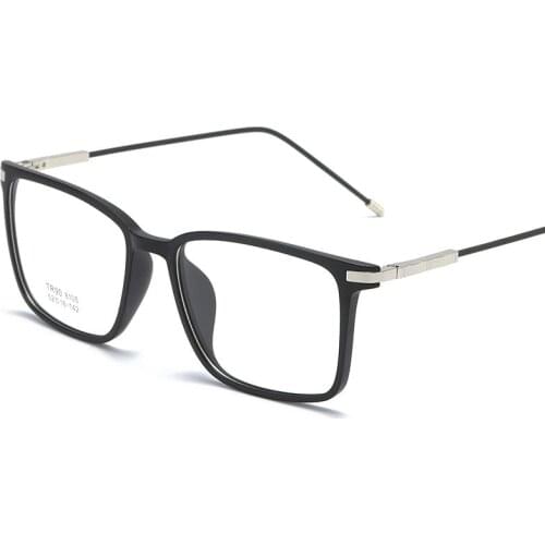 Square Glasses Frame Woman Men Glasses Retro Myopia Optical Frames Metal Clear lenses Black Gold Eyeglasses Oculos 8105