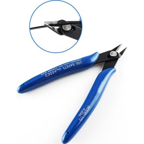 Trimming Pliers Precision Wire Cutter Snips Side Cutting Nippers Shears Diagonal Pliers Tool Use For 3D Printer Filaments
