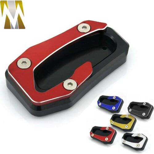 Enlarger Plate Kickstand Side Stand Support Plate Protector for Yamaha TMAX 530 SX DX T MAX 530 2018 2017 T-MAX 530 for Yamaha
