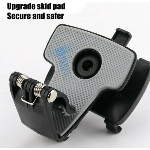 Pohiks Car Phone Holder 360 Degree GPS Navigation Dashboard Stand Universal Car Dashboard Clip Mount Mobile Phone Holder Stand