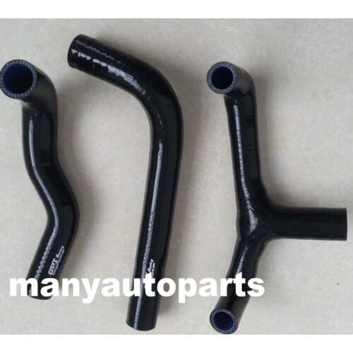 Black silicone radiator hose for HONDA VALKYRIE GL1500 C/CD/CF/CT 1997-2003 98 99 00 01 02 03
