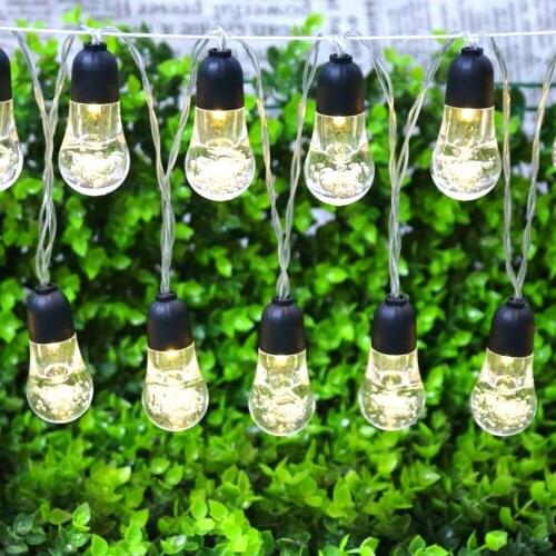 Bulk light string Remote control waterproof battery box 2 M 20 light belt remote control warm white holiday led light