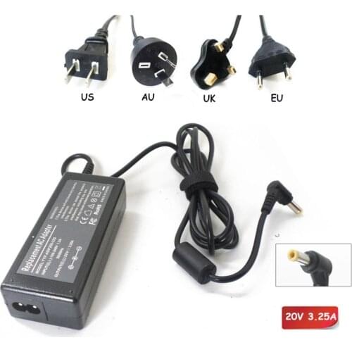 Laptop AC Adapter Power Charger Plug For Lenovo G475G CPA-A065 ADP-65KH B G555 G560 V470 V570 Z470 20V 3.25A