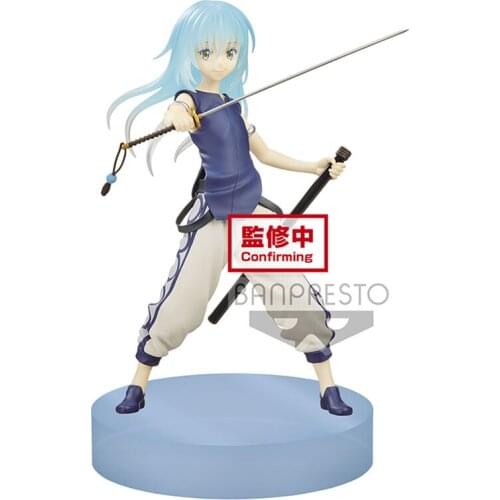 Bandai That Time I Got Reincarnated as a Slime Rimuru Tempest Pvc Assembly Model Western Animiation Action Figure Kids Toys